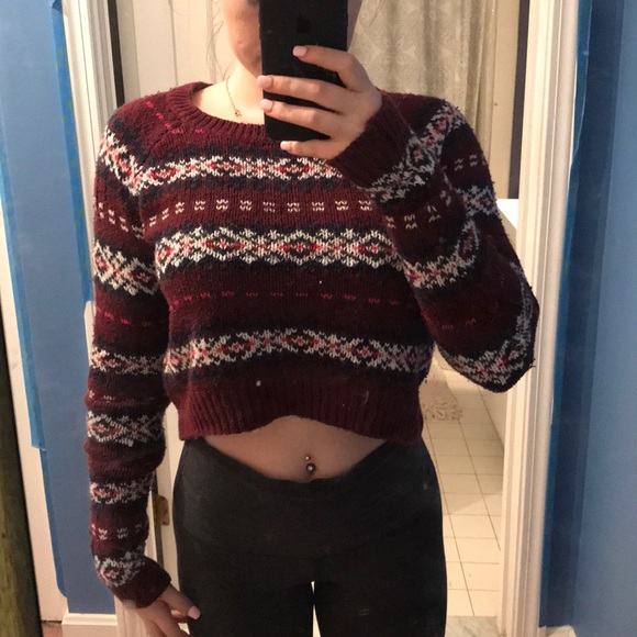 Sweat crop top - Picture 2 of 2